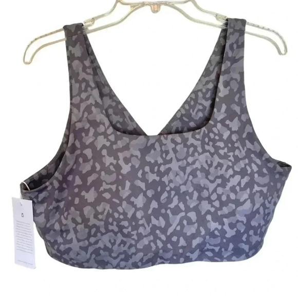 NWT Buff Bunny Harley Gray Camo Sports Bra Plus Size XXXL 3X or XXL 2X - Picture 1 of 7